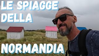 Le spiagge della Normandia  Francia in camper Parte 5 [upl. by Rudolfo]