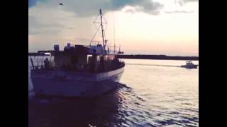 Hubbards Marina Friendly Fisherman Pulls out into a Beautiful sunrise for their 10 hour trip [upl. by Hacim]