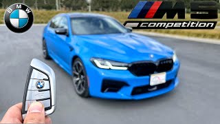 The 2021 BMW M5 Competition is a Missile with Massaging Seats InDepth Review [upl. by Cannon]