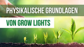 Physikalische Grundlagen 101 – Effizienz von LED Growlights erklärt [upl. by Ahsym]