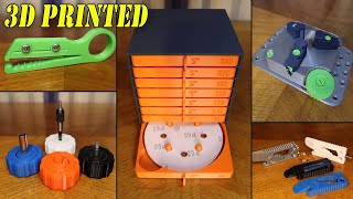 3D Printed Tools 5  Useful and Functional 3D Prints [upl. by Cirdec493]