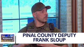 Pinal County Sheriff Deputy Frank Sloup  Newsmaker [upl. by Alliehs]