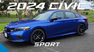 2024 Honda Civic Sport Overview [upl. by Aratak]