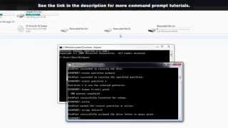 How to Format a USB Flash Drive using Command Prompt in Windows [upl. by Rempe405]