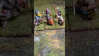 Norman Infantry Victrix miniatures [upl. by Eppillihp]