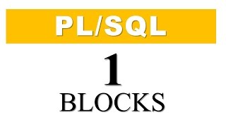 PLSQL tutorial 1 PLSQL Block Types in Oracle Database By Manish Sharma [upl. by Eisso]