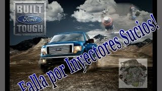 Ford F150 Falla por Inyectores Sucios Motor 37 [upl. by Tolland]