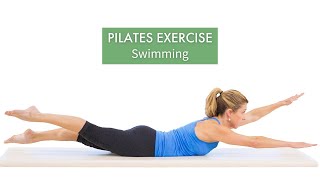 Pilates Exercise Swimming  Pilates Anytime [upl. by Melliw]