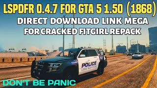 DOWNLOAD LSPDFR 047 FOR GTA 5 150 1868  RAGE PLUGIN HOOK FOR GTA V 150 [upl. by Esela]