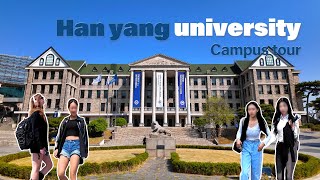 🌸🌸같이 걷는 한양대 서울 캠퍼스 투어  Hanyang University Seoul Campus Tour  4k HDR  KOREA College [upl. by Itnavart]