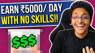 EARN Rs 5000Day Typing Online NO Skills Required Easiest Way to Make Money Online [upl. by Mame]