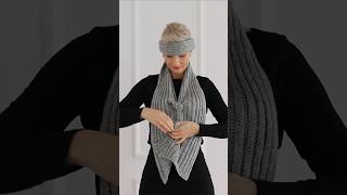 Scarf Hack 🧣 das muss du unbedingt probieren fashionhacks zum nachstylen scarfstyle scarf [upl. by Anthe]