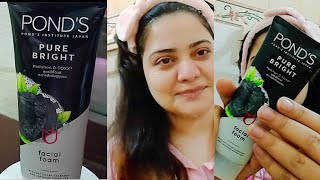 PONDS pure bright facewash review  Alina umer [upl. by Ianej783]