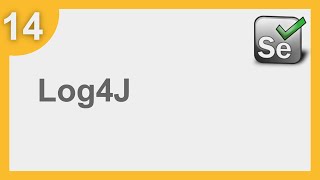 Selenium Framework for Beginners 14  What is Log4j  How to add Log4j in java project [upl. by Fillian433]