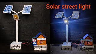 How to make Solar Panel power Led Light at home diy project [upl. by Middendorf]