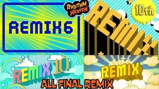 All Final Remix in Rhythm Heaven gbadswii3ds [upl. by Jonis380]