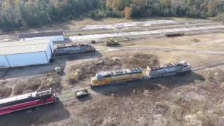 Saturday Morning CSX Trains at Waycross [upl. by Gil]