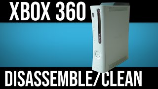 XBOX 360 DISASSEMBLE AND CLEAN  how I took apart my Xbox 360 to clean make it quieter2 [upl. by Gilman]