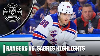 New York Rangers vs Buffalo Sabres  Full Game Highlights [upl. by Aloiv]