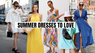 New Summer Dresses amp How To Wear Them  Fashion Trends 2021 [upl. by Ardnuyek238]