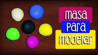 Masa de modelar para manualidades [upl. by Sikes205]