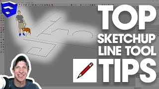 Top Line Tool Tips in SketchUp  BEGINNERS WATCH THIS VIDEO [upl. by Viglione468]