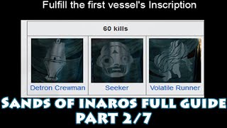 Sands of Inaros Full Guide 27  Fulfill the first vessels challenge  Volatile runner [upl. by Tibbitts]