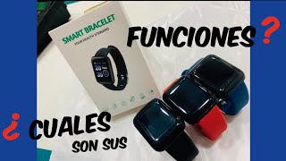 SMART BRACELET QUE FUNCIONES TIENE⌚ 2021 [upl. by Saffian]