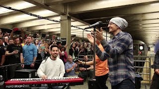 Linkin Park LIVE in Grand Central Station full [upl. by Rellek]