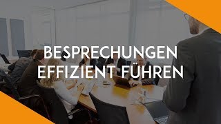 Besprechungen effizient führen  BüroKaizen [upl. by Canter]