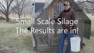 Small Scale Silage Results are in [upl. by Etnomal]