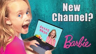 New Channel Announcement Does Jazzy Get Her Own Channel Vlog Advice From Barbie [upl. by Rehpotisrhc]