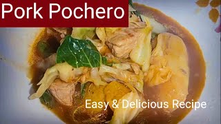 Pocherong Baboy  Pork Pochero Recipe [upl. by Nuahsyar]