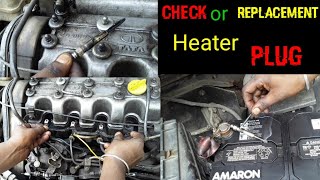 How to remove or change heater plug of Tata indica [upl. by Priscilla]