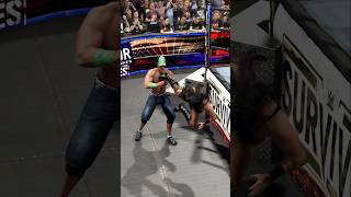 💥 RHEA RIPLEY vs JOHN CENA 💥 WWE 2K24 wwe2k24 shorts wwe viral intergender [upl. by Ennoval]