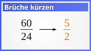 Brüche vollständig kürzen ausführlich  How to Mathe [upl. by Erme]