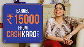 How I Earned Rs 15000 Cashback Through CashKaro  CashKaro User Review  Cashkaro Testimonial Video [upl. by Hpejsoj]