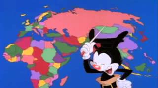 Animaniacs Los Países con Yakko Warner  Español Latino HQ [upl. by Nahsor]