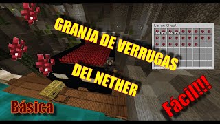 🤔GRANJA DE VERRUGAS DEL NETHER MINECRAFT 1204 SURVIVAL🤔 [upl. by Tooley303]