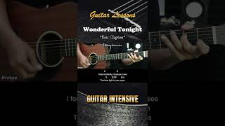 Wonderful Tonight  Eric Clapton  EASY Guitar Tutorial  Chords  Guitar Lessons guitarhowto [upl. by Rhodie370]