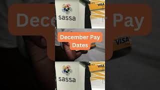 Sassa Payment Dates for December  November R350 SRD Payment Dates [upl. by Yrreg]