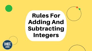 Rules for Adding and Subtracting Integers  Grade 8 Math  Unit 1  Lesson 1 [upl. by Sallee]