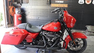 How To Install 12 Inch Handlebars 2022 Street Glide Special [upl. by Keithley970]