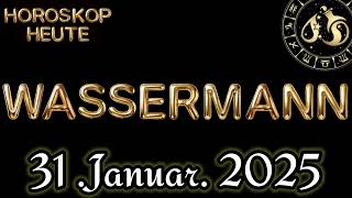 Horoskop heute Wassermann Und Tarot Friday 31 Januar 2025 [upl. by Graff]