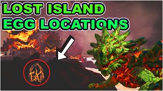 2 Different Ark Lost Island Magmasaur Cave Locations [upl. by Alyt816]