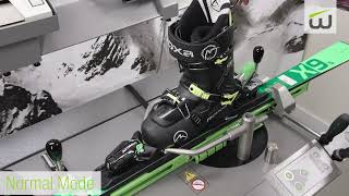 Using the WINTERSTEIGER Safetronic for Ski Binding Adjustment and Testing [upl. by Isobel]