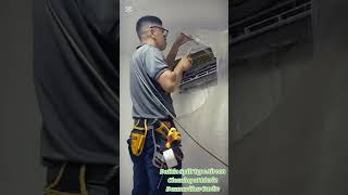 Daikin Split Type Aircon Cleaning at Idesia Dasmariñas Cavite 09751238887 [upl. by Olly106]