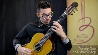 Thierry Begin Lamontagne performs Canarios on 3 Classical Guitars [upl. by Ahsilam]