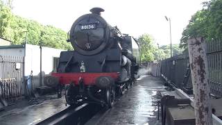 A Day on The Footplate at the NYMR [upl. by Gamin]