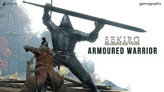 Armored Warrior  Sekiro Shadows Die Twice PS5 [upl. by Kcerred484]